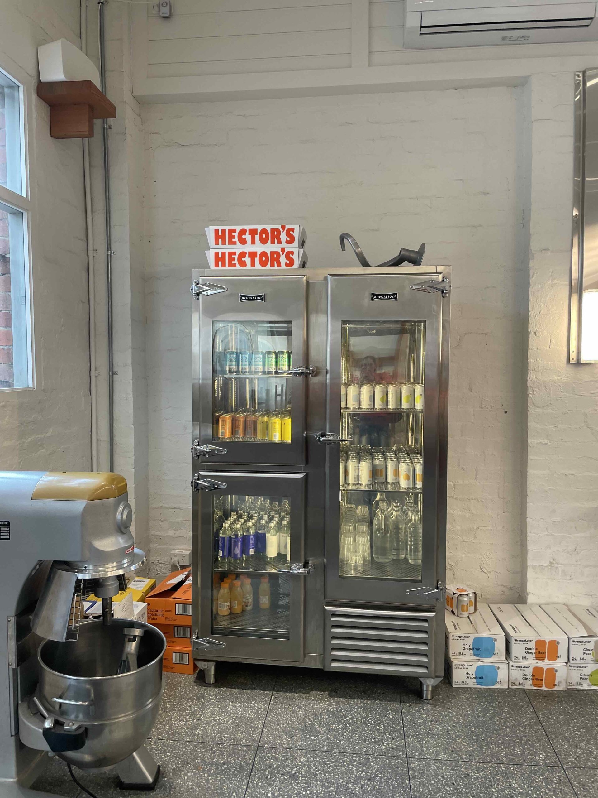 Interior of a section of Hector's Deli in their Fitzroy store