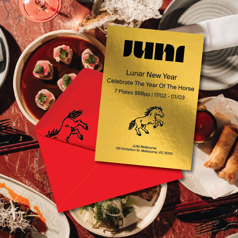 Juni Melbourne Lunar New Year Banquet 2026