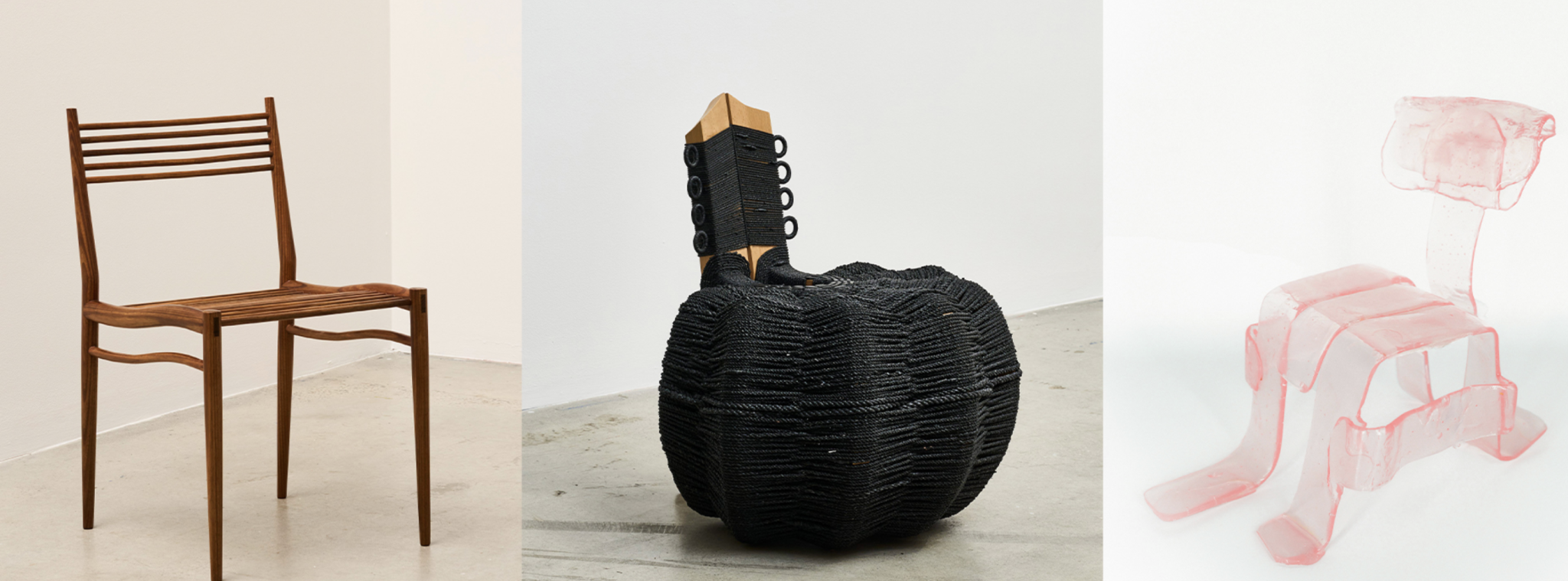 100 Chairs exhibition Melbourne Design Week 2026 featuring Australian furniture designers at Abbotsford Convent