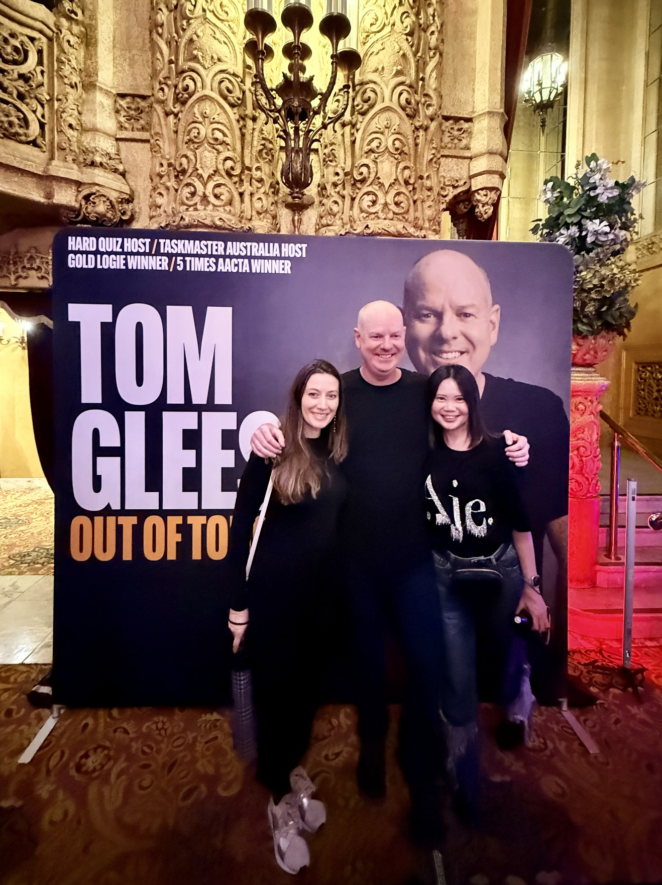 Roslyn Foo & Natasha Stallard at Tom Gleeson MICF 2026 Out of Touch Opening Night Regent Theatre 9th April 2026
