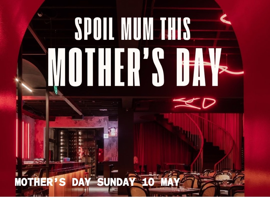 Chiki Chan restaurant interior in Mordialloc showing modern Asian fusion bayside dining venue with red arched entry and neon signage